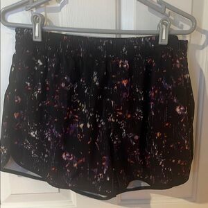 Champion Black and Purple Patterned Shorts